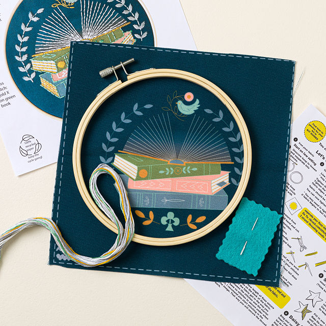 The Readerâs Beginner Embroidery Kit