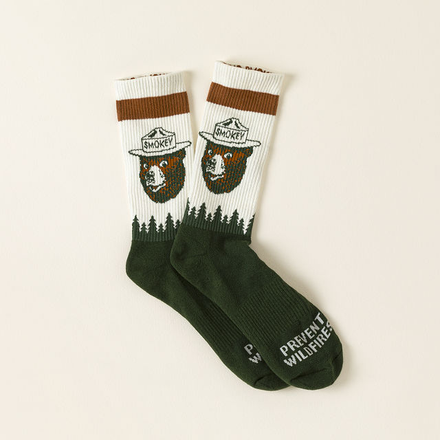 Smokey Bear Socks