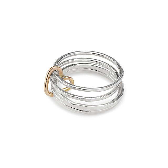 All Heart Stackable Ring