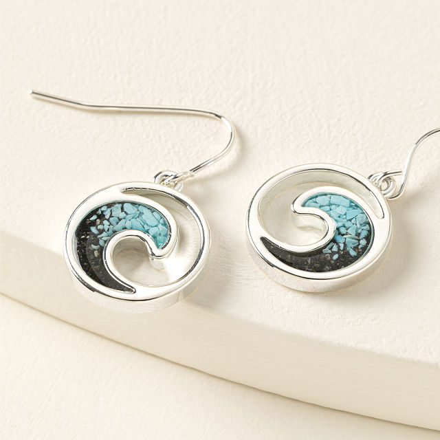 Sentimental Sand Custom Earrings