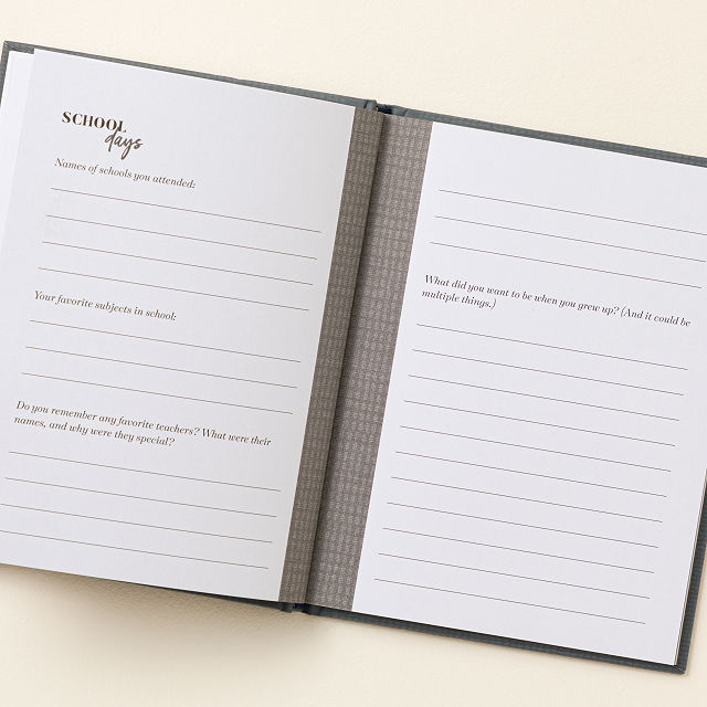 My Dad - A Keepsake Interview Journal
