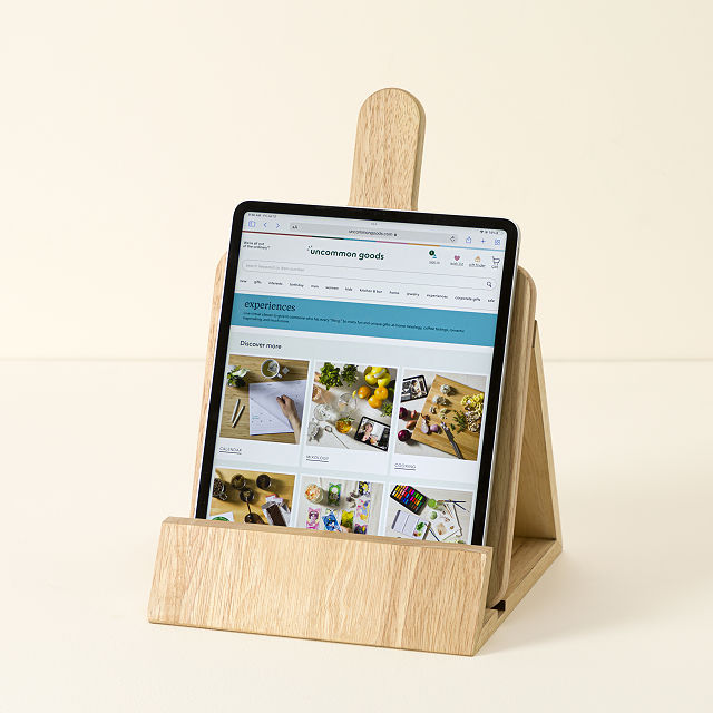 Cutting Board & Cookbook Stand
