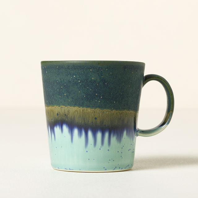 Aurora Borealis Handmade Mug