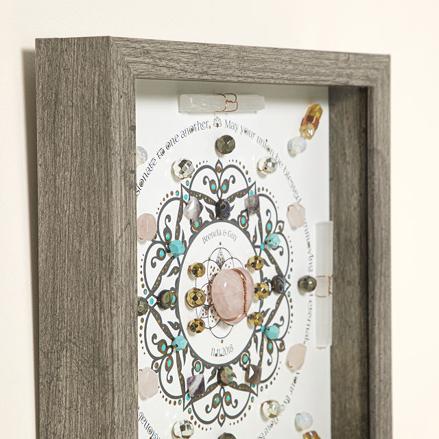 Marriage Blessing Crystal Art