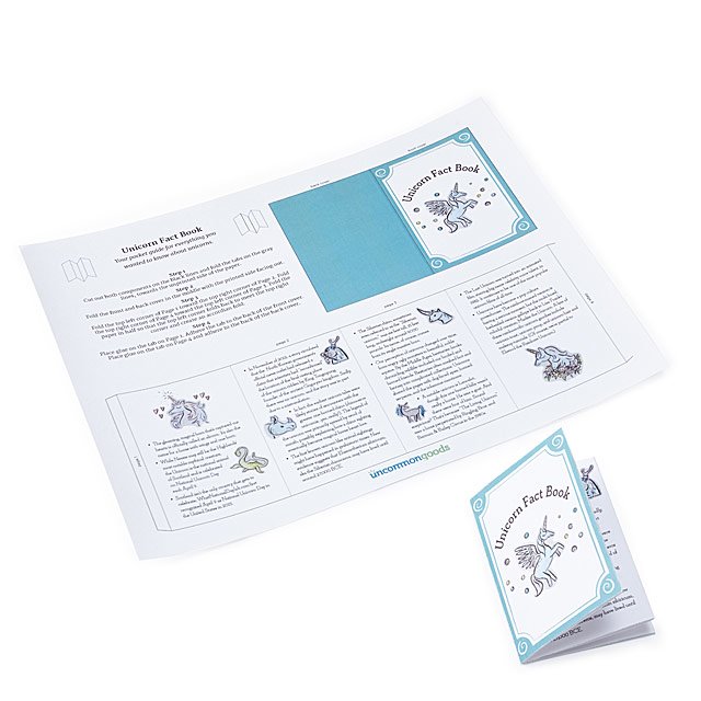 Printable Unicorn Fact Book