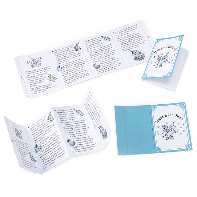 Printable Unicorn Fact Book