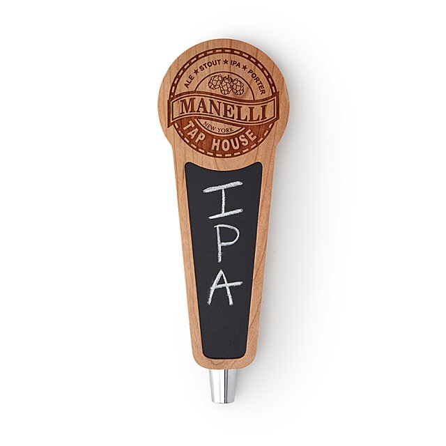 Custom Chalkboard Beer Taps
