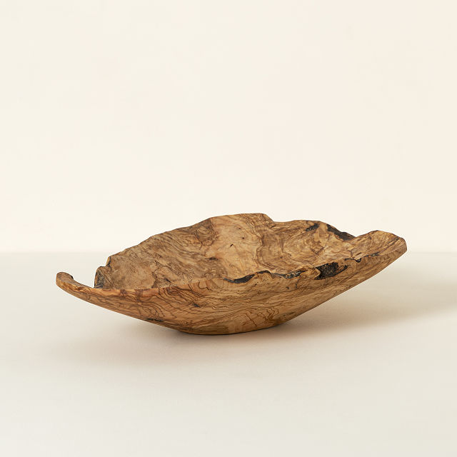 One of a Kind Olive Wood Salad Bowl