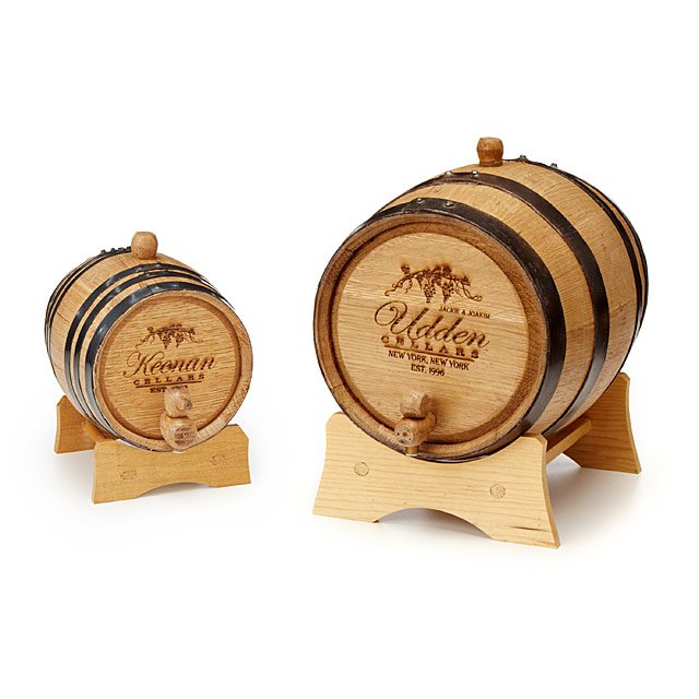 Personalized Wine Barrel