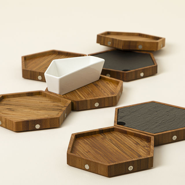 Modular Honeycomb Serving Set