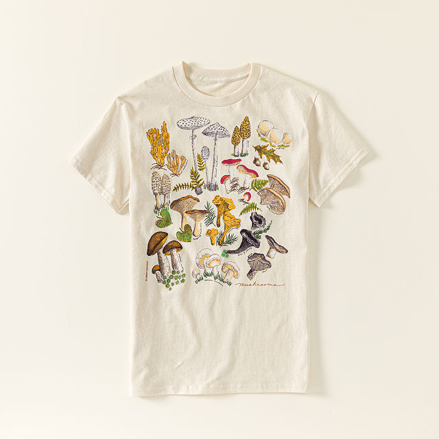 Mushroom Field Guide T-Shirt