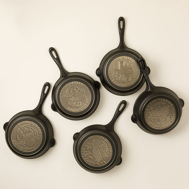 Personalized Home State Cast Iron Pan